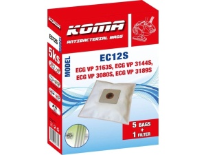 Set saci aspirator EC12S, 5 bucati plus microfiltru universal - Img 3