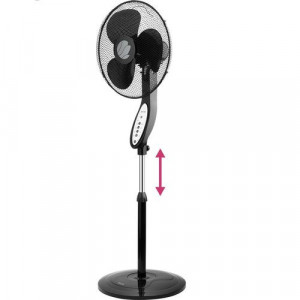 Ventilator cu picior ECG FS 40 R, 50W, 40cm, 3 viteze, telecomanda - Img 3