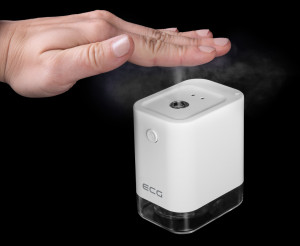 Dozator cu pulverizare pentru dezinfectare ECG DS 1010, senzor infrarosu, 45ml, USB - Img 3