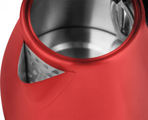 Fierbator electric ECG RK 1705 Metallico Rosso, 1.7 litri, 2200 W, otel inoxidabil, indicator temperatura - Img 5