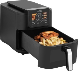 Friteuza cu aer cald AF 8020 Ai Slim Fry, 1700 W, 8 litri, 100-200°C, 6 programe automate, Program AI Smart, negru - Img 2