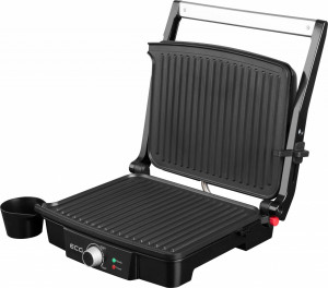 Grill electric ECG KG 100, 2000 W, 3 tipuri de gatire, deschidere 180º - Img 2