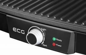 Grill electric ECG KG 100, 2000 W, 3 tipuri de gatire, deschidere 180º - Img 10