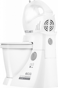 Mixer de mana cu bol rotativ ECG RSM 4052, 400 W, 3.5 L, 5 viteze, functie Turbo, alb - Img 10