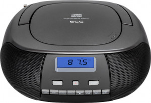 Radio CD Player ECG CDR 500 titan, tuner FM cu memorie 20 de posturi - Img 3