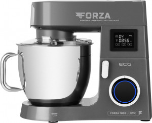 Robot de bucatarie ECG FORZA 7800 Ultimo Scuro, 1800 W, 8 litri, LCD, sistem de amestecare planetar - Img 2