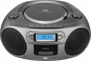 Sistem audio ECG CDR 999 DAB, 2 x 1,5W RMS, Radio, USB, CD, Casetofon, MP3, FM - Img 9