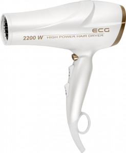 Uscător de păr ECG VV 2200, elegant, 2 trepte , mod aer rece, 2200W - Img 2
