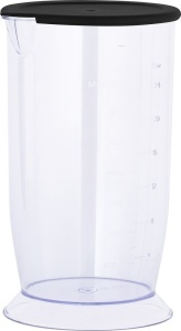 Blender de mana ECG RM 100 Max Black, 400 W, functie TURBO, tel, recipient tocator 500 ml, lame din otel inoxidabil - Img 8