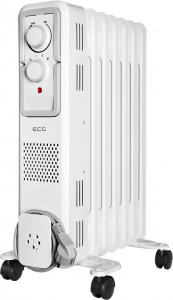 Calorifer electric cu ulei ECG OR 1570, 7 elementi, 1500 W, 3 trepte de putere - Img 3