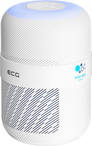 Purificator de aer ECG AP1 Compact Pearl, 30 W, Wi-Fi, 3 viteze, ionizare, aromaterapie, alb - Img 1