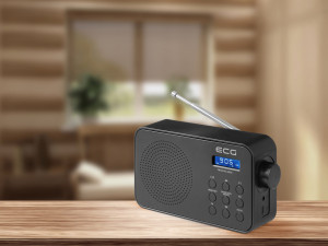 Radio FM ECG R 105, 1.2 W, alarma, memorie 30 de posturi - Img 6