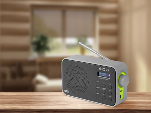 Radio portabil ECG RD 110 DAB cu tuner DAB+ si FM, negru, 1,2 W, memorie 30 de posturi - Img 7