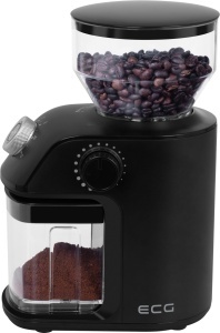 Rasnita de cafea ECG KM 1500 Medio, 150 W, 18 grade de macinare, 240 grame, sistem cu bavuri - Img 6