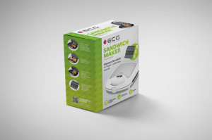 Sandwich-maker ECG S 399 3in1, alb, 700W, 3 tipuri de placi detasabile - Img 8