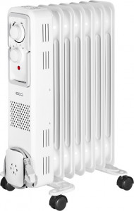 Calorifer electric cu ulei ECG OR 1570, 7 elementi, 1500 W, 3 trepte de putere - Img 4