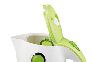 Cana electrica fierbator ECG RK 1022 verde, 1 L, 1100 W, plastic de calitate BPA FREE - Img 9