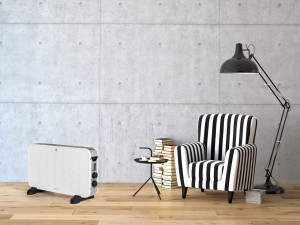 Convector electric de podea ECG TK 2070 Alb, 2000W, 2 trepte de putere - Img 3