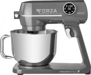 Robot de bucatarie ECG FORZA 6600 Metallo Scuro, 1800 W, 6,5 litri, LCD, sistem de amestecare planetar - Img 2