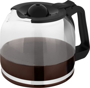 Cafetiera ECG KP 2125 Supreme, 900 W, 1.5 L, 12 cesti, LCD, bol din sticla