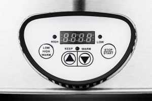 Oala electrica Slow cooker ECG PH 6520, 320 W, 6.5 L, timer digital - Img 4