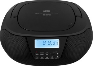 Radio CD Player ECG CDR 550, 2 x 1.5 W RMS, tuner FM cu memorie 40 de posturi,USB, negru - Img 5