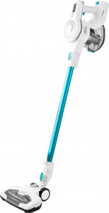 Aspirator vertical portabil 2in1 ECG VT 3620 Jean, 130 W, baterie Li-Ion 22.2 V, recipient 1.2 L, alb cu albastru - Img 5