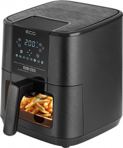 Friteuza cu aer cald ECG AF 5500 Crunchy, 5.5 L, 1350 W, control temperatura 80-200°C - Img 2