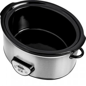 Oala electrica Slow cooker ECG PH 6520, 320 W, 6.5 L, timer digital - Img 2