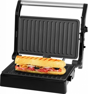 Sandwich maker si grill ECG S 3070 Panini Power, 1500 W, deschidere 180°, placi nonaderente - Img 9