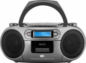 Sistem audio ECG CDR 999 DAB, 2 x 1,5W RMS, Radio, USB, CD, Casetofon, MP3, FM - Img 3