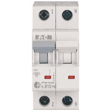 Intrerupator automat modular 2P 10A 4,5kA clasa B Eaton