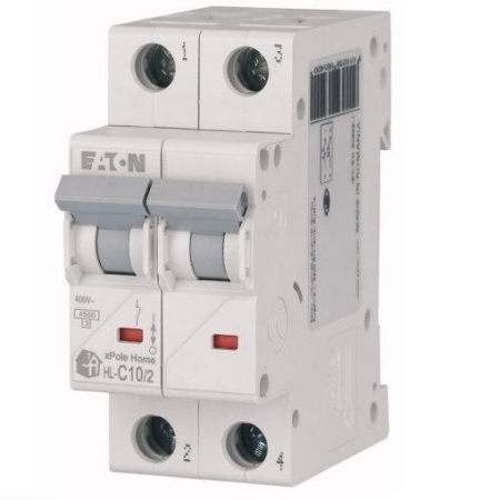 Intrerupator automat modular 2P 10A 4,5kA clasa C Eaton