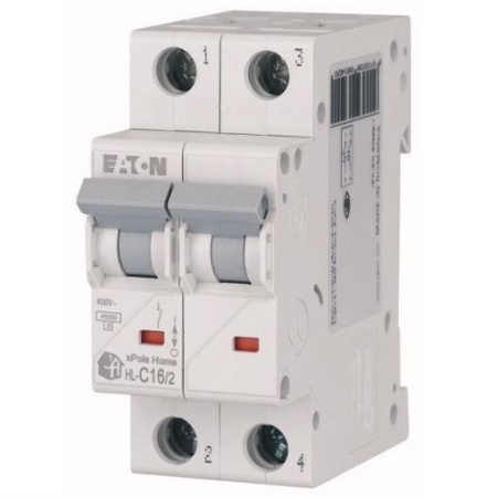 Intrerupator automat modular 2P 16A 4,5kA clasa C Eaton
