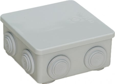Doza aparenta 100x100x45mm cu presetupe IP55 Famatel