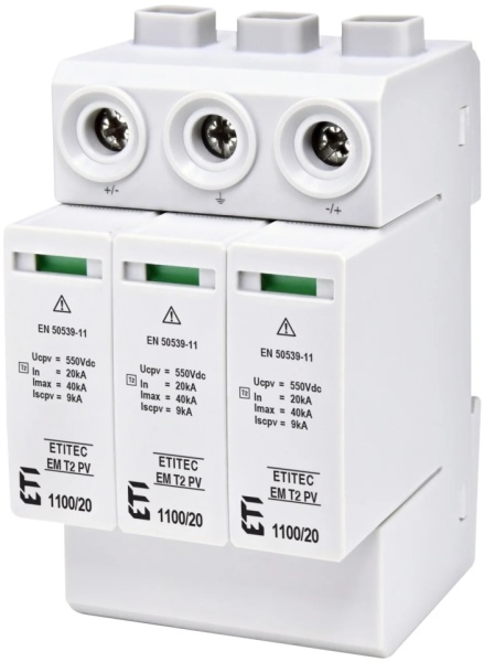 Descarcator supratensiune ETITEC EM T2 PV 1100/20 ETI