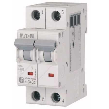 Intrerupator automat modular 2P 40A 4,5kA clasa C Eaton