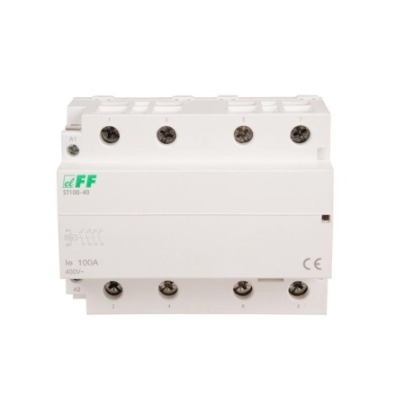 Contactor pe sina 100A 4NO, bobina 230V F@F