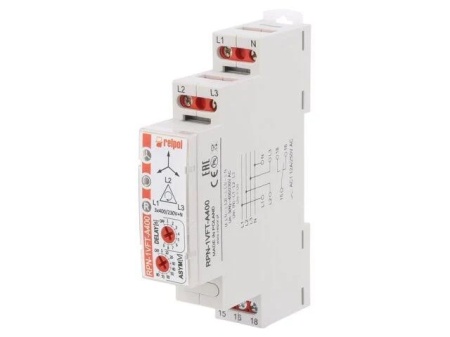 Releu de monitorizare tensiune 400V RPN-1VFT-A400