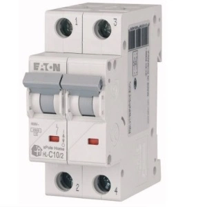 Intrerupator automat modular 2P 10A 4,5kA clasa C Eaton