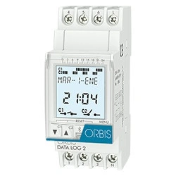 Programator orar digital DATA LOG 2 230V Orbis-Spania