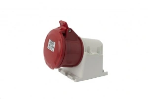 Priza industriala trifazata 400V 4P 32A 6h IP44 Famatel