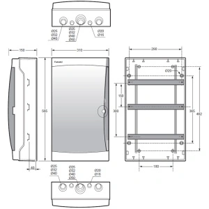Tablou electric Acqua 42M IP65 Famatel - Img 2