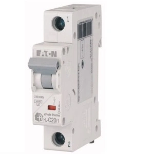 Intrerupator automat modular 1P 20A 4,5kA clasa C Eaton
