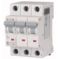 Intrerupator automat modular 3P 25A 4,5kA clasa C Eaton