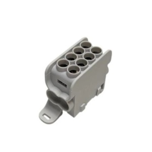 Conector 2x25mm² +2x16mmp 4conexiuni AL/CU 1P gri Morek