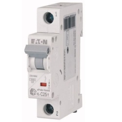 Intrerupator automat modular 1P 25A 4,5kA clasa C Eaton