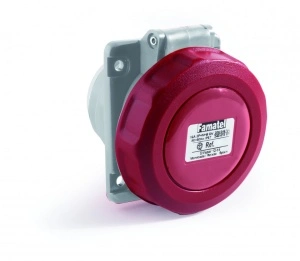 Priza industriala trifazata 400V 5P 32A 6h incastrata IP67 Famatel