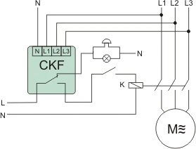 Releu de monitorizare tensiune 400V CKF-317 - Img 3