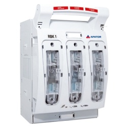 Separator MPR GR1 250A 3P, orizontal, cu prindere pe placa de montaj